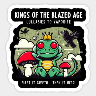 KINGS OF THE BLAZED AGE Sticker